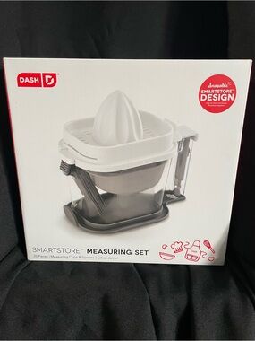 Ash Measuring Set with Citrus Juicer - White & Gray
